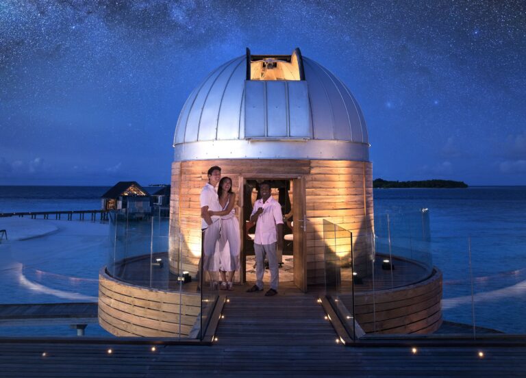 Stargazing in the Maldives