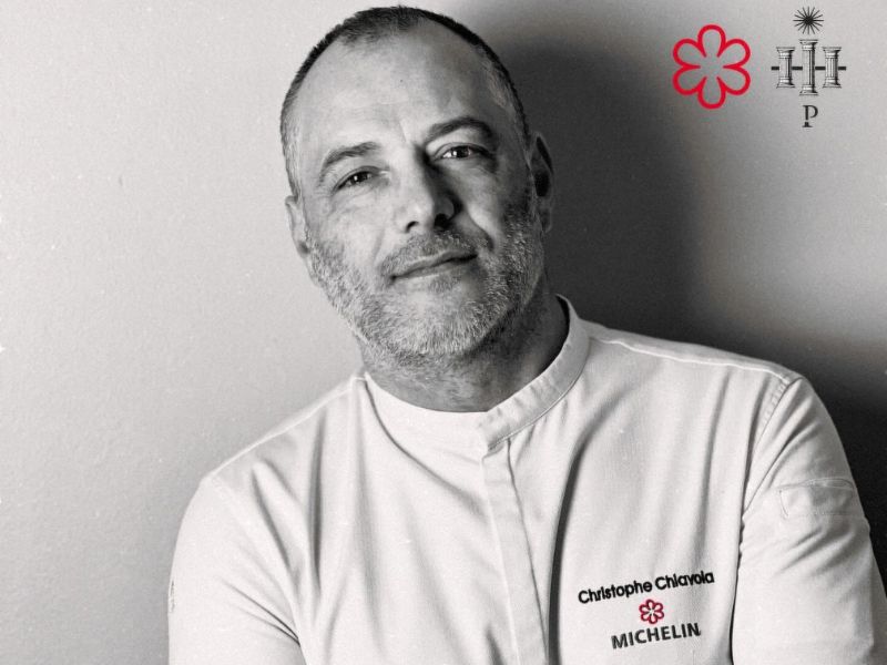 A headshot of chef Christophe Chiavola