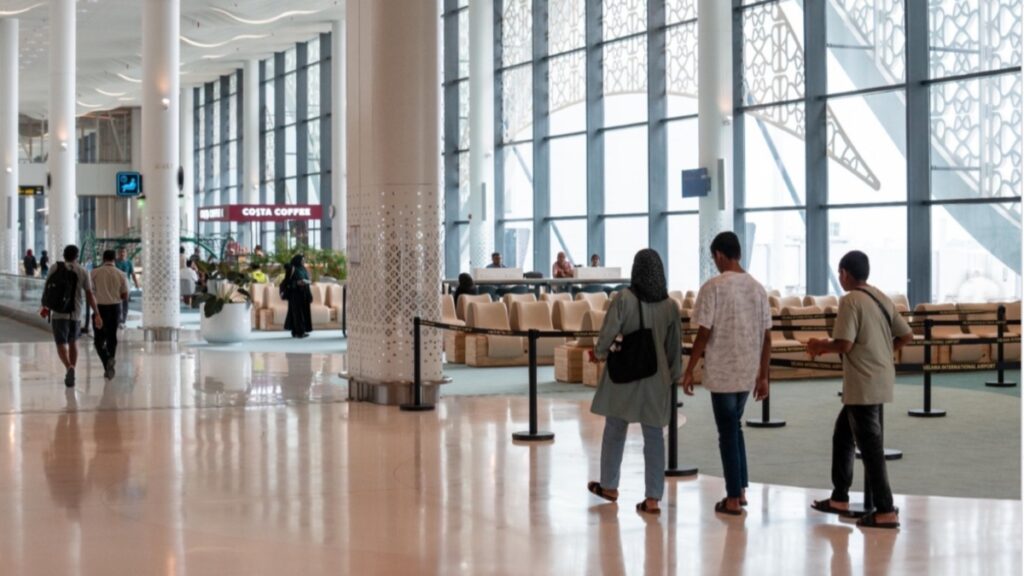 Inside the new Terminal 1
