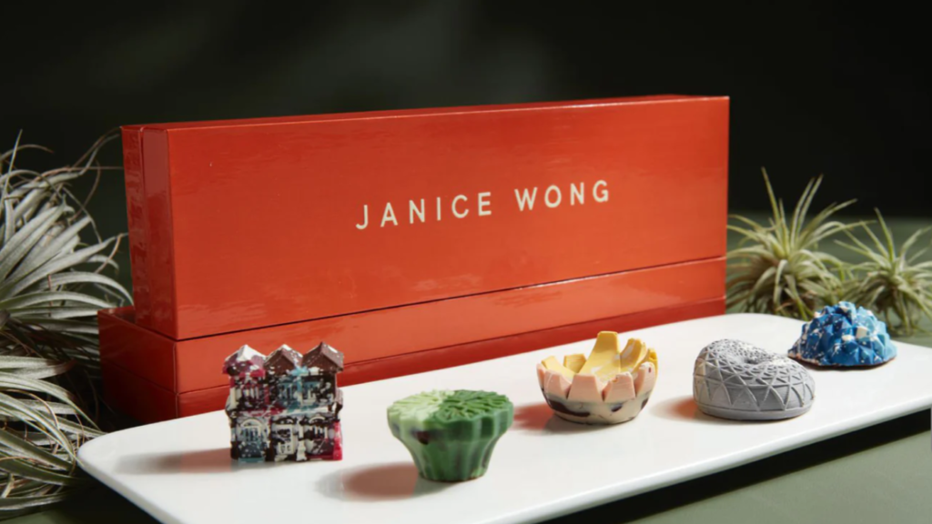 Janice Wong's chocolates