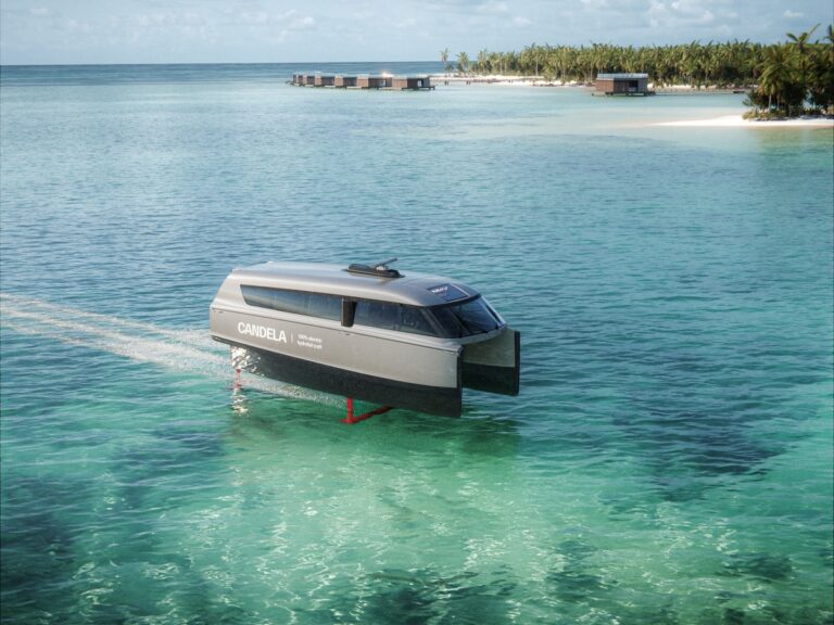 Rendering of Candela electric vessel