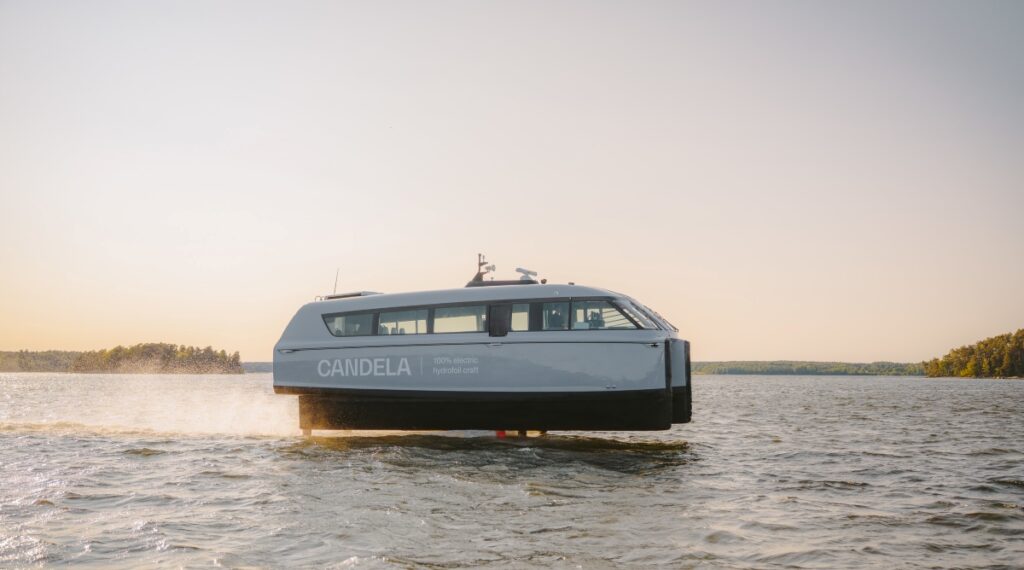 Candela's P-12 Voyager electric vessel