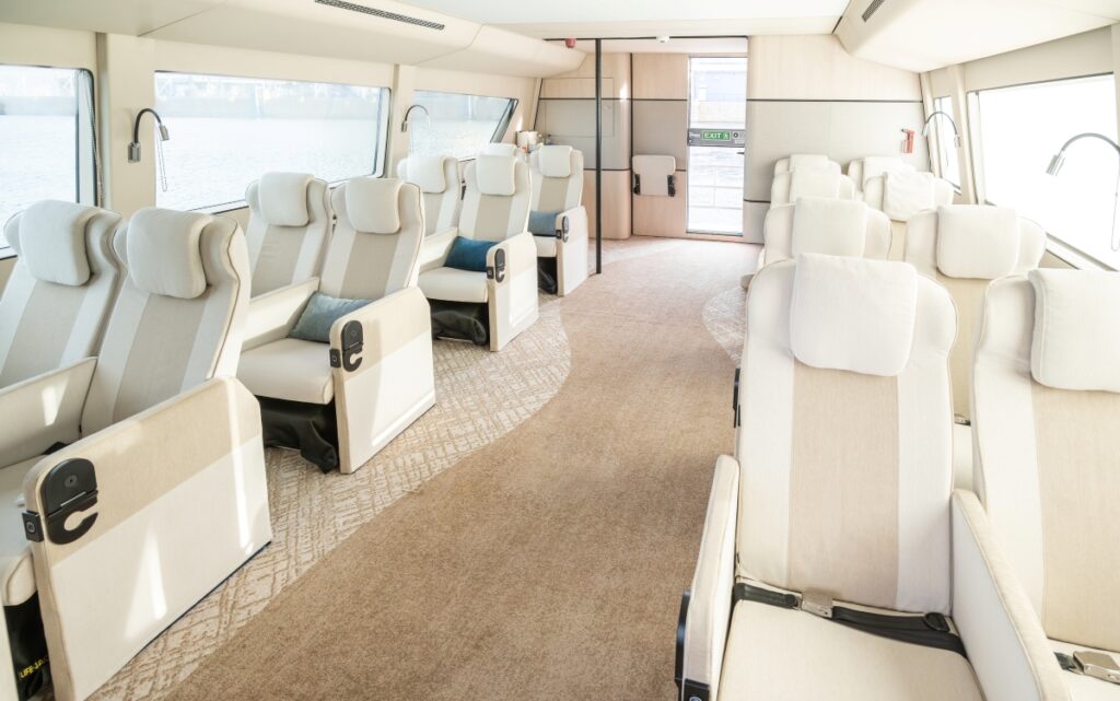 P-12 Business electric vessel interior