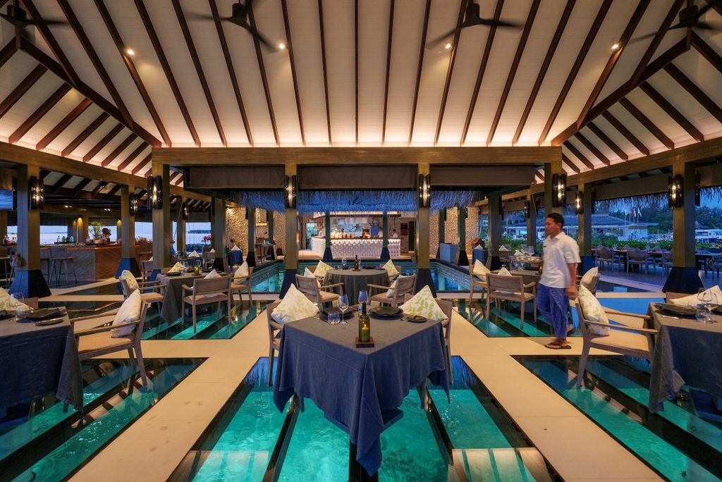 Firedoor restaurant at Grand Park Kodhipparu Maldives