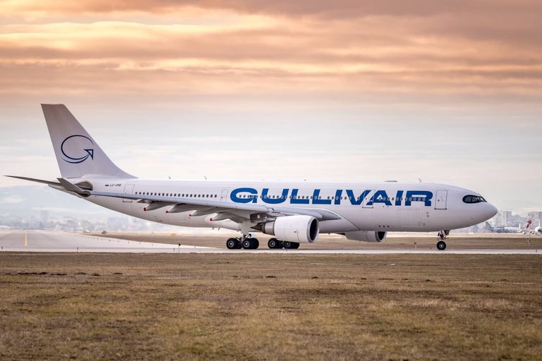 A Gullivair aircraft serving the new Europe-Maldives direct route